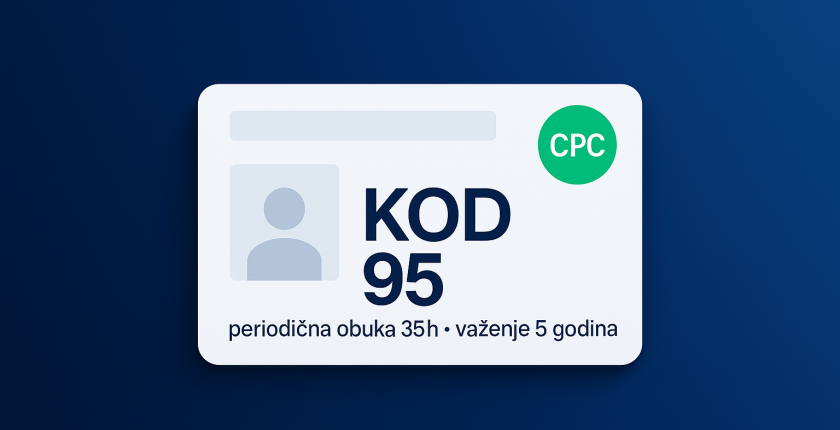 KOD 95 — šta je, kome treba i kako do obnove (EU neutralno) | Balkan Drive
