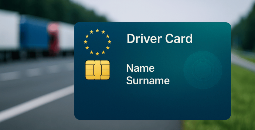 Kartica vozača (digitalni tahograf) u Hrvatskoj i Sloveniji: cena, dokumenta, rokovi (2025) 1 Kartica vozača (digitalni tahograf) – EU neutralna hero slika | Balkan Drive