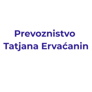 Prevozništvo Tatjana Ervaćanin s.p.