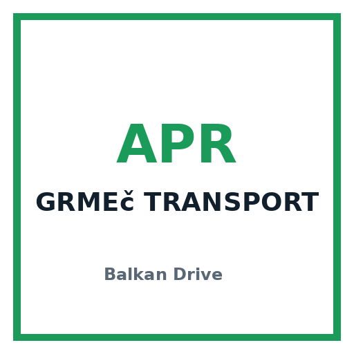Apr Grmeč Transport logo